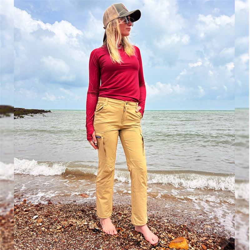 Load image into Gallery viewer, STAUNCH CRAB COAST TO CAMP PANTS TAN [SZ:X-SMALL]
