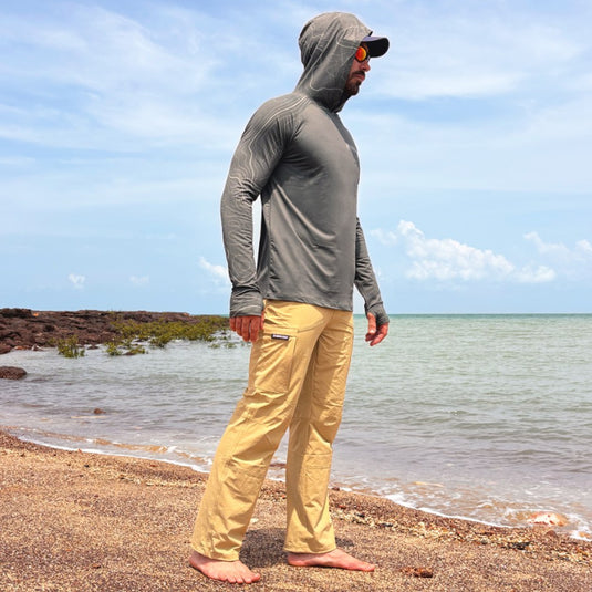 STAUNCH CRAB COAST TO CAMP PANTS TAN [SZ:MEDIUM]