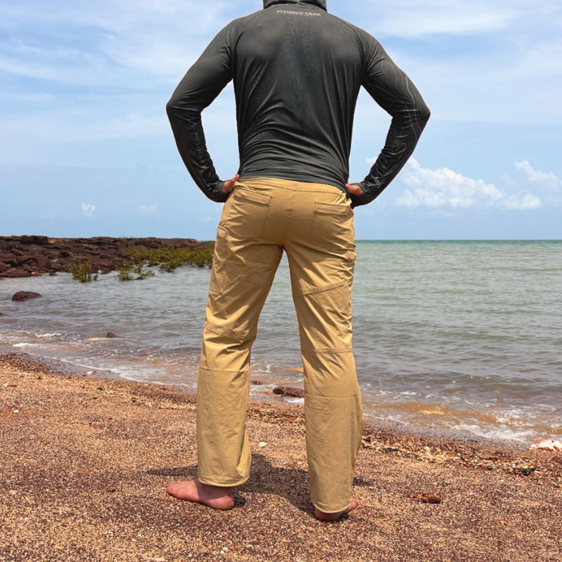 Load image into Gallery viewer, STAUNCH CRAB COAST TO CAMP PANTS TAN [SZ:3X-LARGE]
