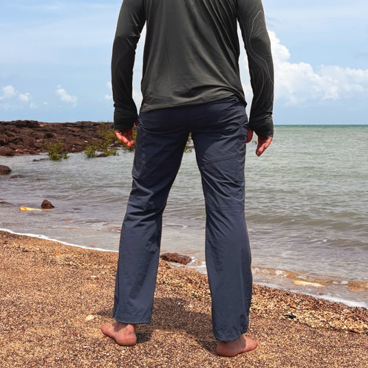 STAUNCH CRAB COAST TO CAMP PANTS CHARCOAL [SZ:X-SMALL]