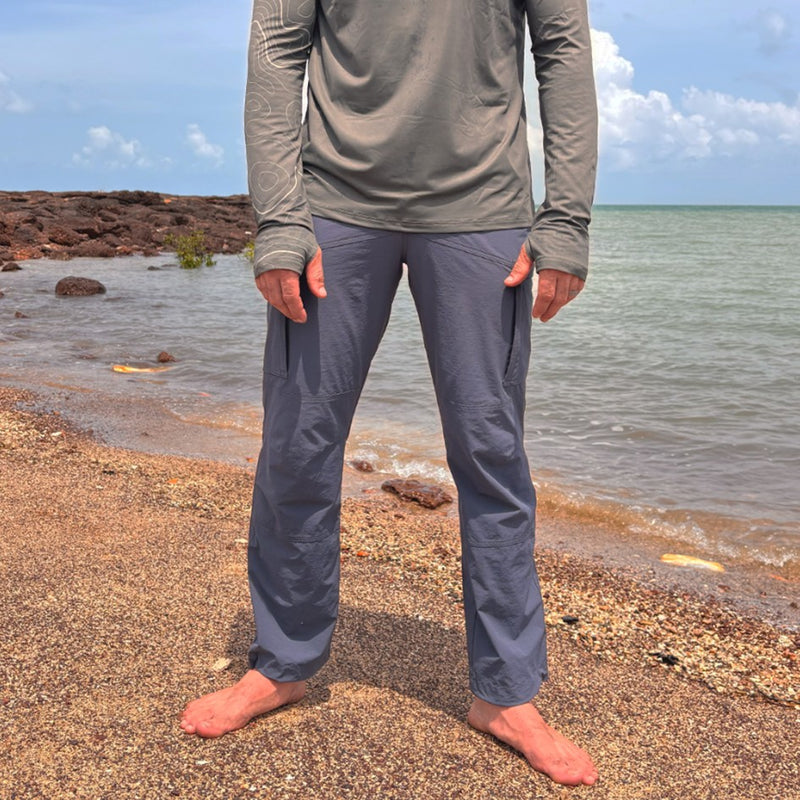Load image into Gallery viewer, STAUNCH CRAB COAST TO CAMP PANTS CHARCOAL [SZ:3X-LARGE]
