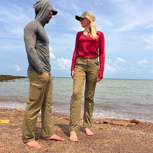 STAUNCH CRAB COAST TO CAMP PANTS KHAKI [SZ:X-LARGE]
