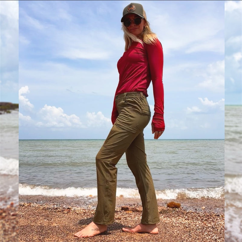Load image into Gallery viewer, STAUNCH CRAB COAST TO CAMP PANTS KHAKI [SZ:X-LARGE]
