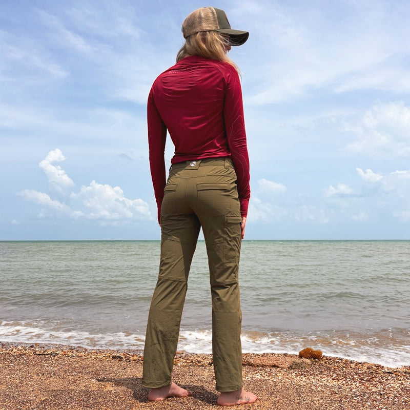 Load image into Gallery viewer, STAUNCH CRAB COAST TO CAMP PANTS KHAKI [SZ:2X-LARGE]
