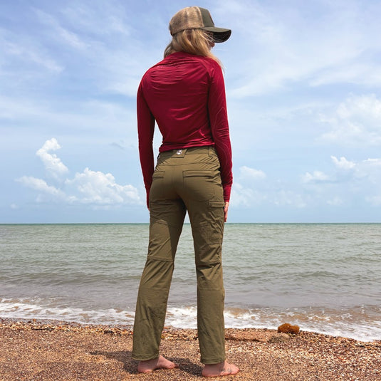 STAUNCH CRAB COAST TO CAMP PANTS KHAKI [SZ:2X-LARGE]