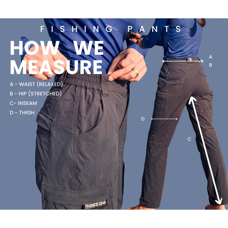 Load image into Gallery viewer, STAUNCH CRAB COAST TO CAMP PANTS KHAKI [SZ:2X-LARGE]
