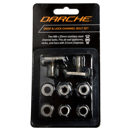 DARCHE DROP AND LOCK CHANNEL BOLT SET