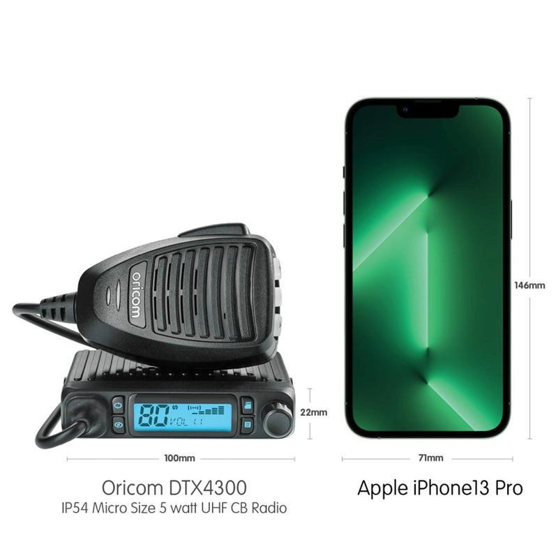 Load image into Gallery viewer, ORICOM PLUG &amp; PLAY KIT DTX4300 UHF CB RADIO PACK
