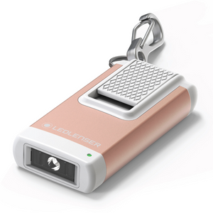 LED LENSER K4R ROSE GOLD RECHARGEABLE KEY RING LIGHT