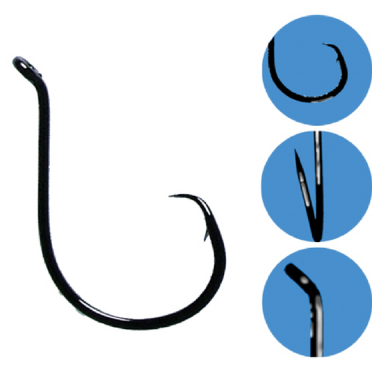 GAMAKATSU OCTOPUS CIRCLE BLACK [SZ: