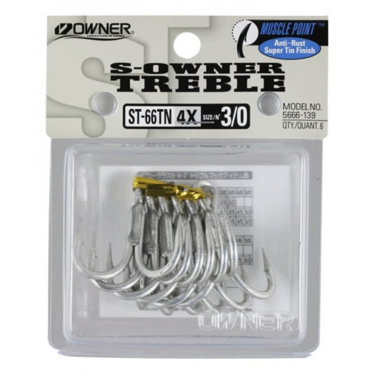 OWNER ST-66TN TREBLE HOOKS [SZ: