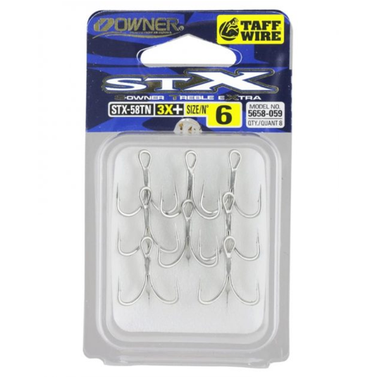 OWNER STX-58TN TREBLE HOOKS [SZ: