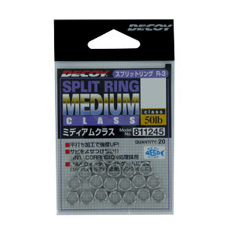 Load image into Gallery viewer, DECOY SPLIT RINGS [SZ:#4M 50LB]

