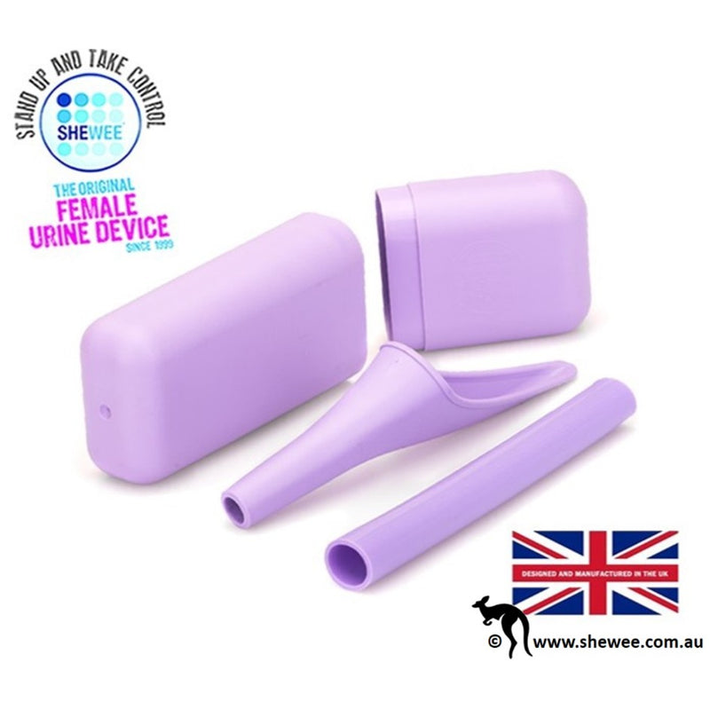 Load image into Gallery viewer, SHEWEE EXTREME FEMALE URINATION DEVICE WITH CASE &amp; TUBE [CLR:LILAC]
