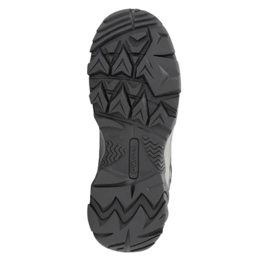 HI-TEC TARANTULA LOW WP HIKING SHOES WOMENS [CLR:GREY/CHARCOAL/CORNFLOWER SZ:9]
