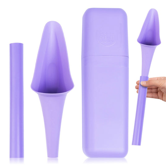 SHEWEE FLEXI FEMALE URINATION DEVICE WITH CASE & TUBE [CLR:LILAC]