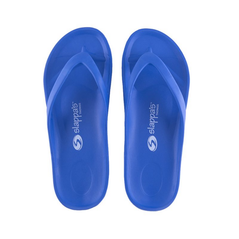 Load image into Gallery viewer, SLAPPA'S THONGS BLUE [SZ:37]
