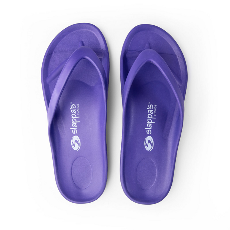 Load image into Gallery viewer, SLAPPA&#39;S THONGS PURPLE [SZ:43]
