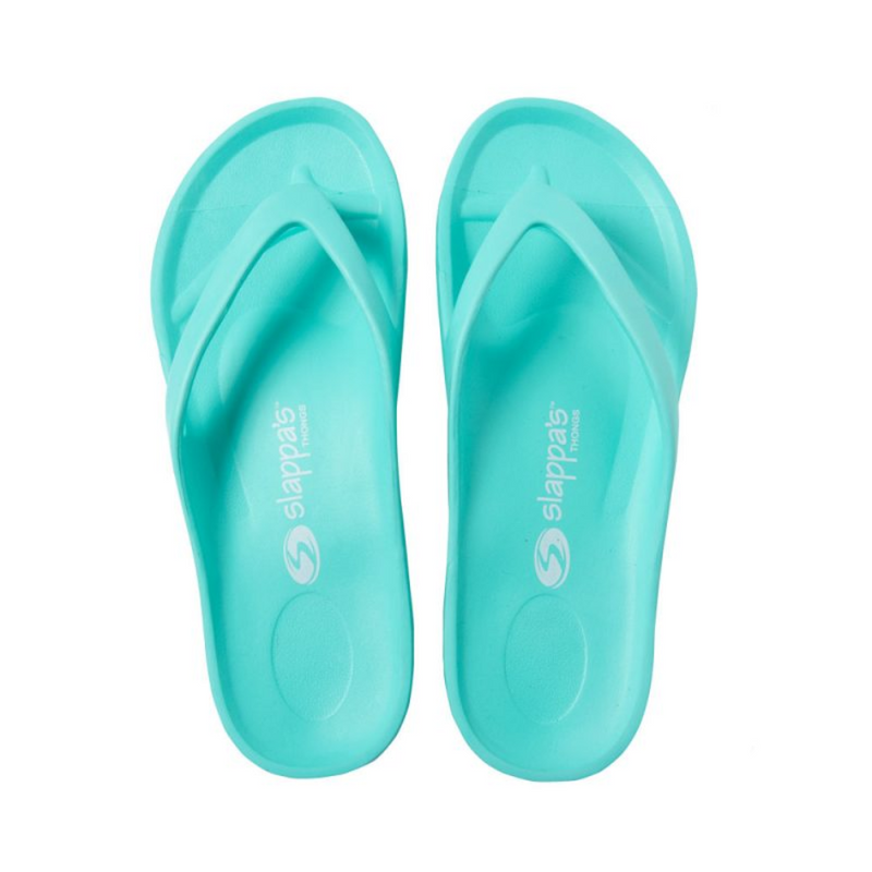 Load image into Gallery viewer, SLAPPA'S THONGS SEAFOAM GREEN [SZ:38]
