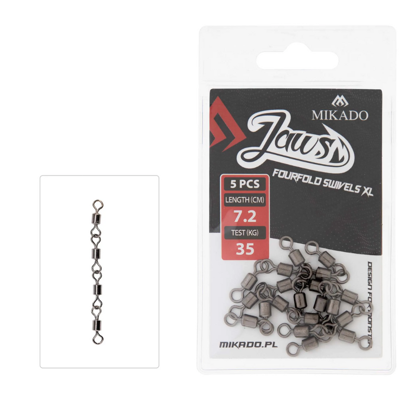 Load image into Gallery viewer, MIKADO JAWS SWIVELS XL [SZ:FOURFOLD]
