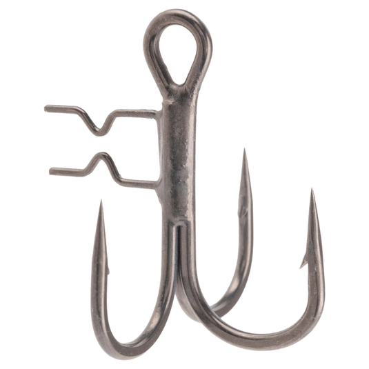 MIKADO JAWS VERTICAL TREBLE HOOK [SZ:1/0 NICKEL]