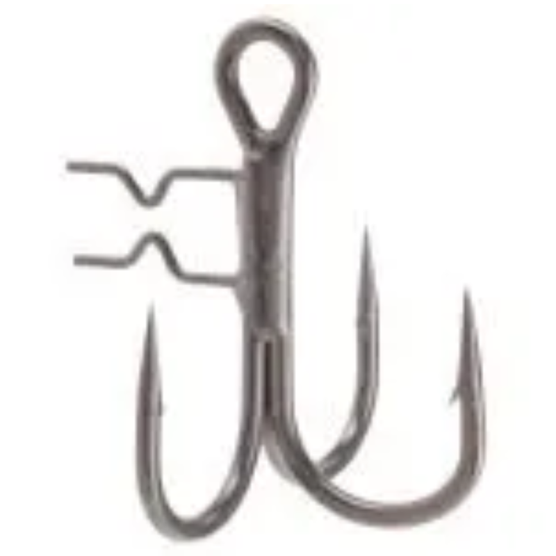 Load image into Gallery viewer, MIKADO JAWS VERTICAL TREBLE HOOK [SZ:2/0  NICKEL]
