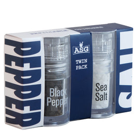ASG MINI GRINDER SALT & PEPPER SET