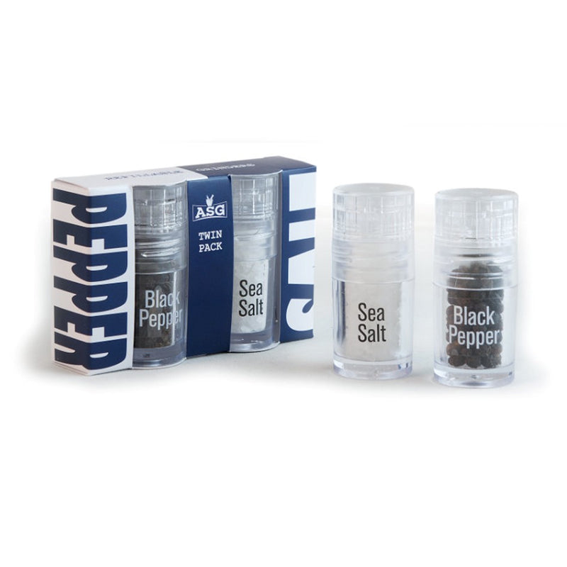 Load image into Gallery viewer, ASG MINI GRINDER SALT &amp; PEPPER SET
