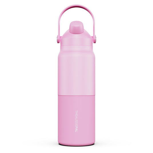 AUSSIE PAL INSULATED WATER BOTTLE 1L [CLR:PINK]