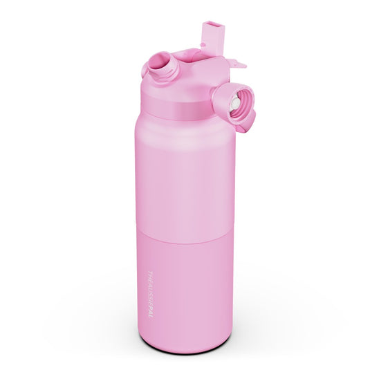 AUSSIE PAL INSULATED WATER BOTTLE 1L [CLR:PINK]