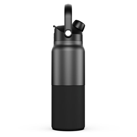 AUSSIE PAL INSULATED WATER BOTTLE 1L [CLR:BLACK]