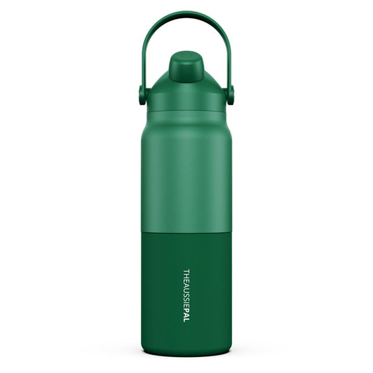 AUSSIE PAL INSULATED WATER BOTTLE 1L [CLR:GREEN]