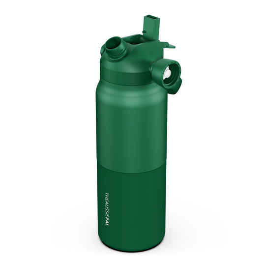 AUSSIE PAL INSULATED WATER BOTTLE 1L [CLR:GREEN]