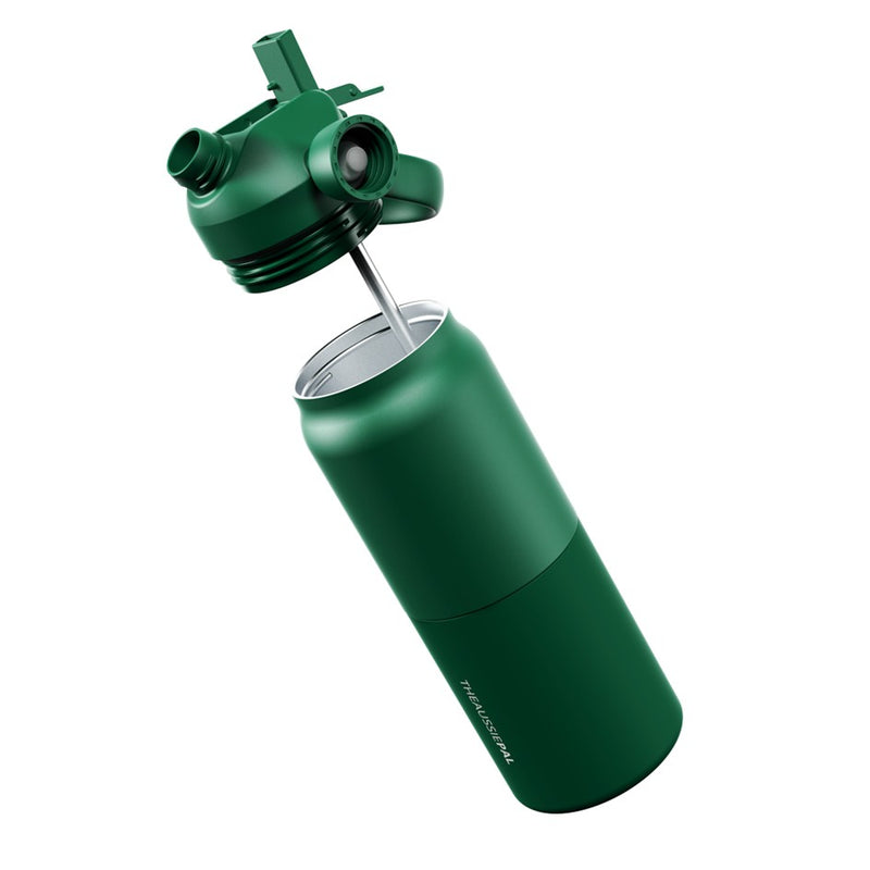 Load image into Gallery viewer, AUSSIE PAL INSULATED WATER BOTTLE 1L [CLR:GREEN]
