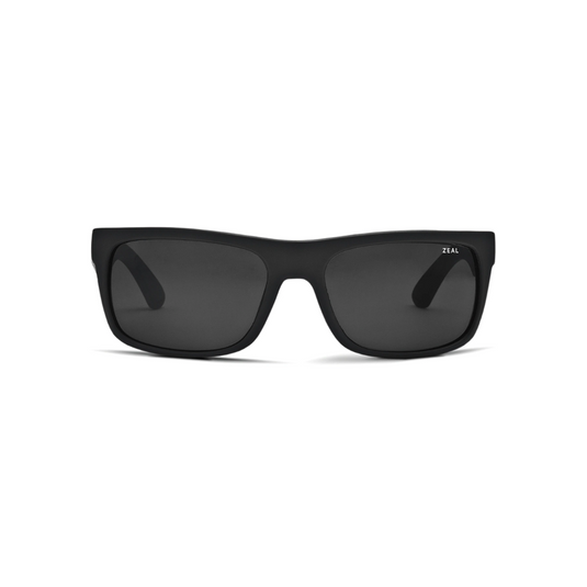 ZEAL OPTICS ESSENTIAL [FRAME:MATTE BLACK LENS:DARK GREY]