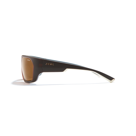 ZEAL OPTICS CADDIS [FRAME:MATTE BROWN  KHAKI LENS:COPPER]
