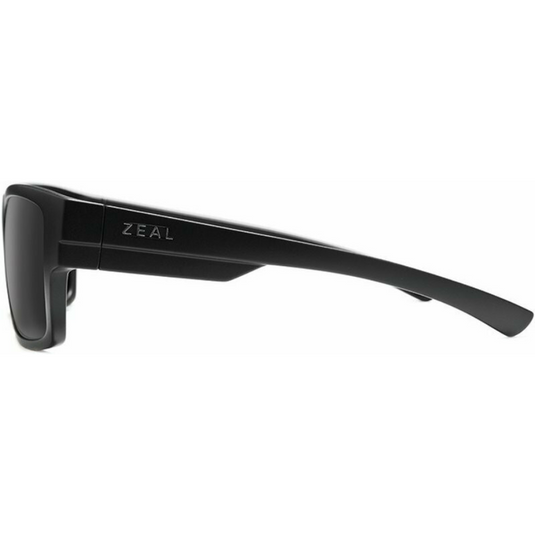 ZEAL OPTICS RIDGEWAY [FRAME:MATTE BLACK LENS:DARK GREY]