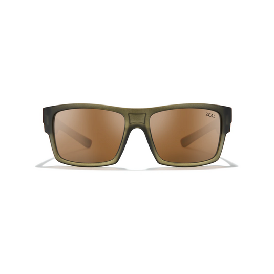 ZEAL OPTICS RIDGEWAY [FRAME:MATTE KHAKI LENS:COPPER]
