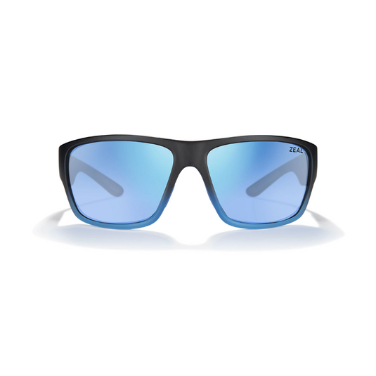 ZEAL OPTICS DECKER [FRAME:BLACK MARINER LENS:HORIZON BLUE]