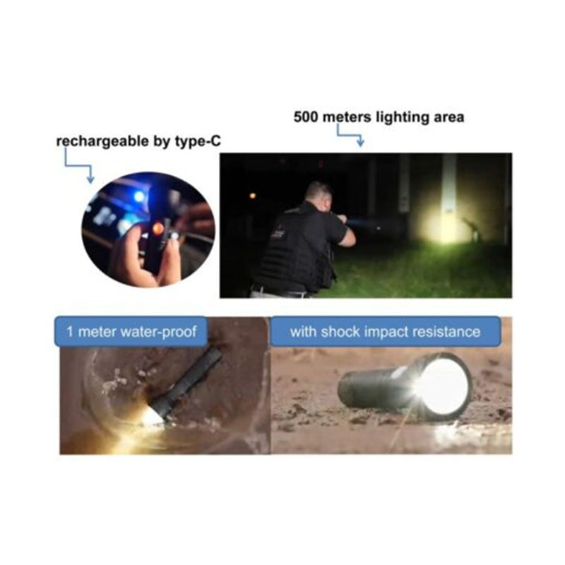 Load image into Gallery viewer, NEXTORCH ED30 LONG DISTANCE RECHARGEABLE FLASHLIGHT 1000L
