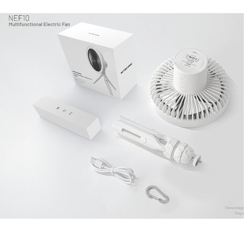 Load image into Gallery viewer, NITECORE NEF10 MULTIFUNCTIONAL ELECTRIC FAN

