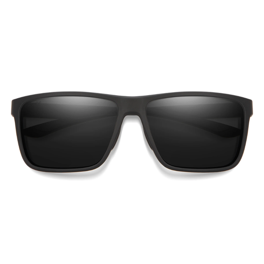SMITHS OPTICS RIPTIDE MATTE BLACK CHROMAPOP GLASS POLARIZED BLACK 