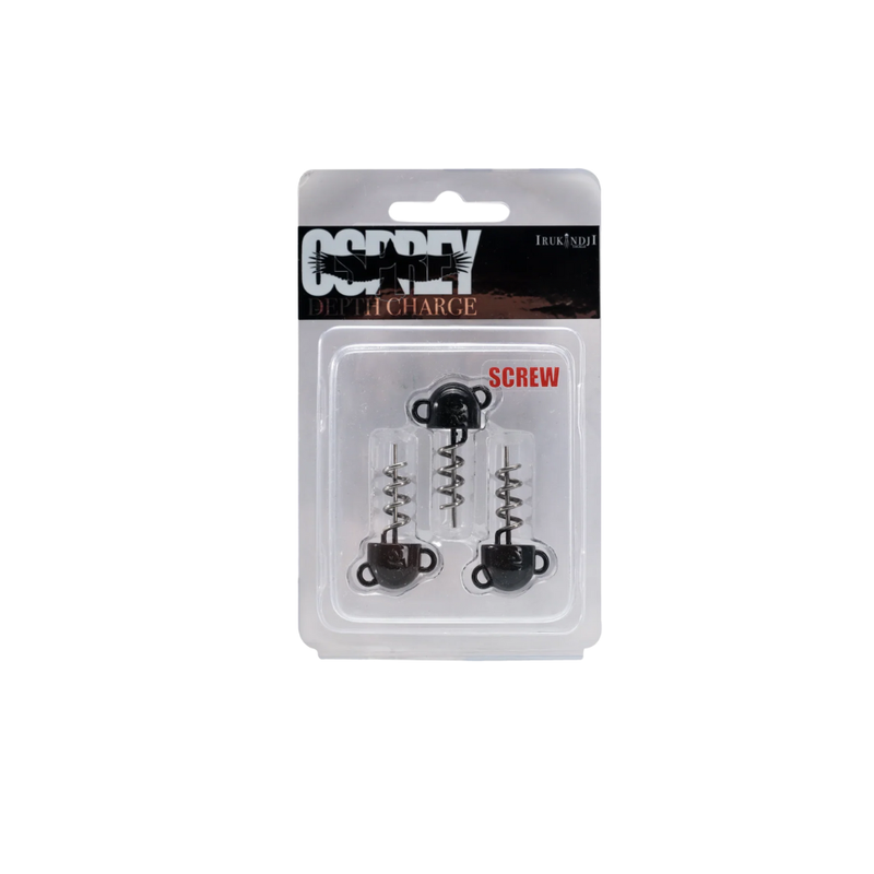 Load image into Gallery viewer, IRUKANDJI OSPREY DEPTH CHARGE SCREW IN JIG HEAD [SZ:7G]
