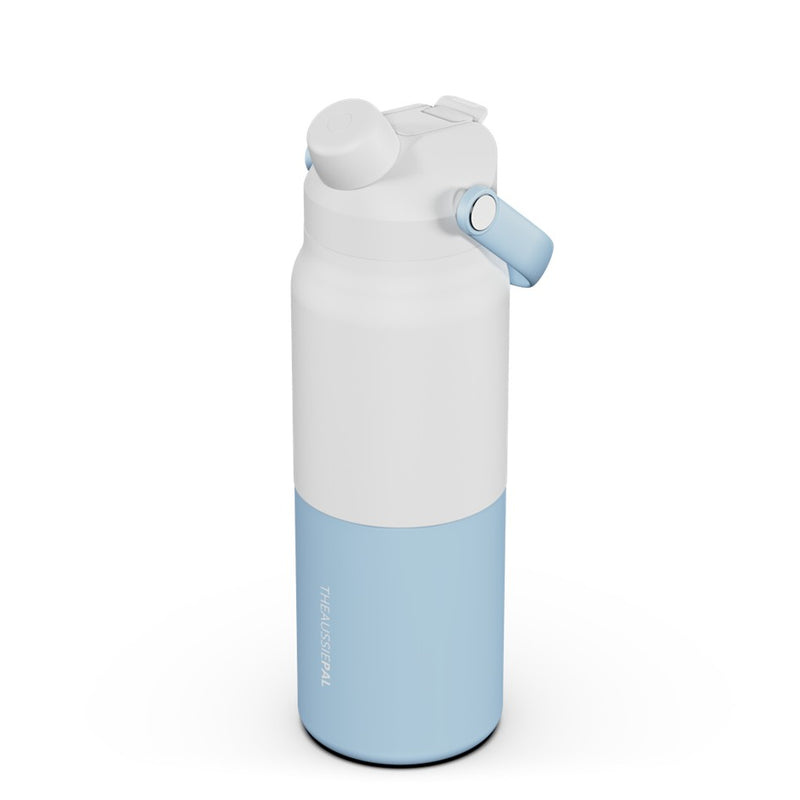 Load image into Gallery viewer, AUSSIE PAL INSULATED WATER BOTTLE 1L [CLR:SEABREEZE LAYERS]
