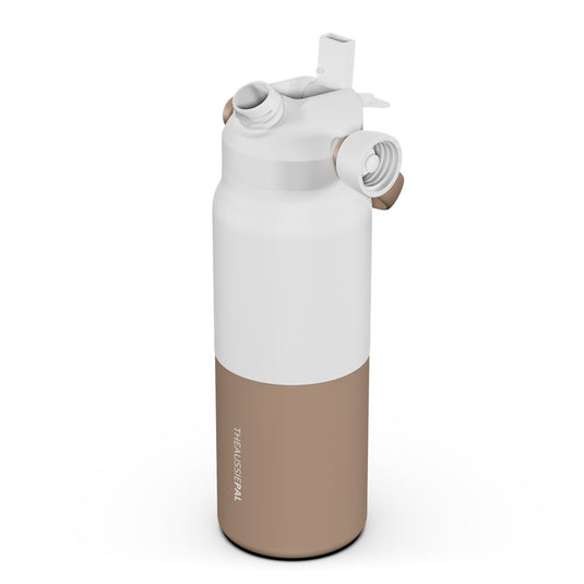AUSSIE PAL INSULATED WATER BOTTLE 1L [CLR:LATTE LAYERS]