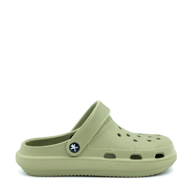 Load image into Gallery viewer, CLOGEES WOMENS SOFTY FASHION CLOG KHAKI [SZ:8]
