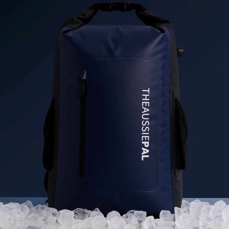 Load image into Gallery viewer, AUSSIE PAL INSULATED COOLER BACKPACK 20L [CLR:NAVY]
