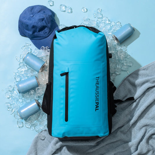 AUSSIE PAL INSULATED COOLER BACKPACK 20L [CLR:BLUE]