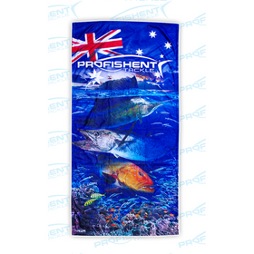 PROFISHENT BEACH TOWEL NORTHERN BLUE WATER