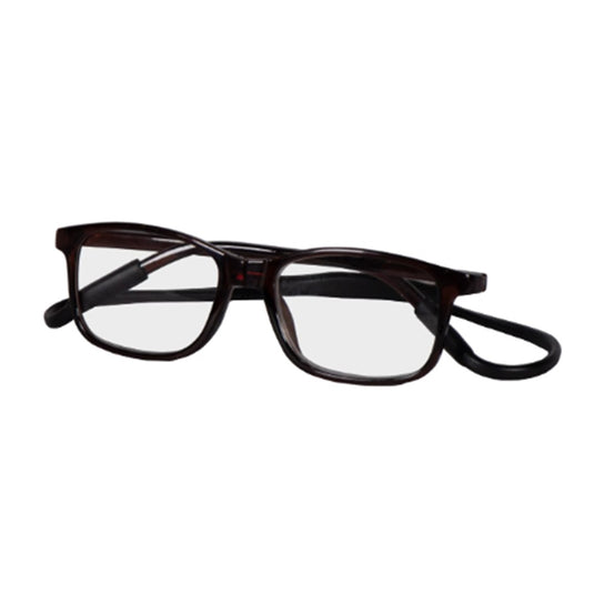 SNAPPY SPECS [FRAME:BROWN LENS:+3.50]